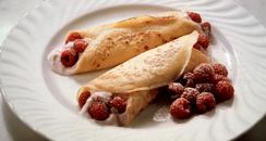 pancakes with fruit