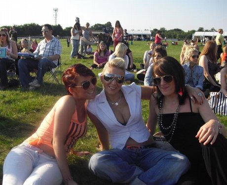 Peter Andre @ Fontwell Racecourse