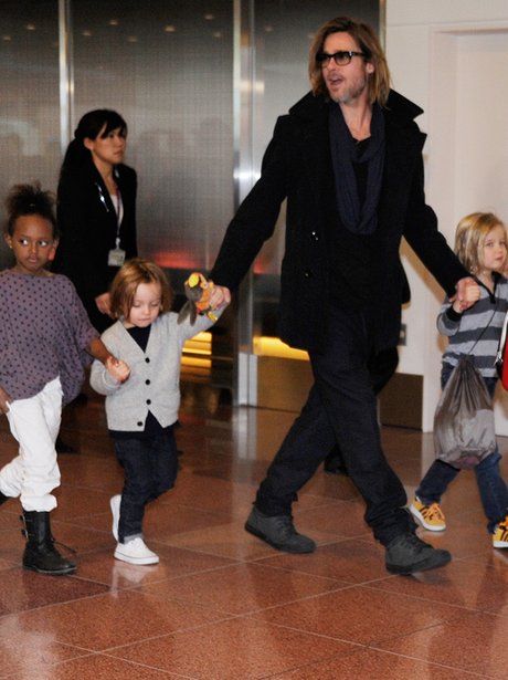Brad Pitt and Children