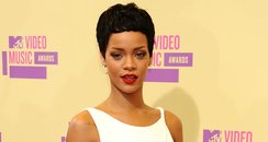 Rihanna arrives at the MTV VMA 2012 Awards