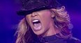 Beyonce performs on her Mrs Carter tour