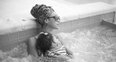 Beyonce and Blu Ivy in a hot tub