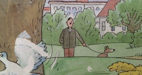 Floppy and the Bone Hitler Lookalike