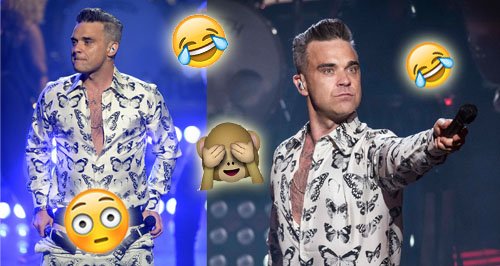 Robbie Williams Pants canvas